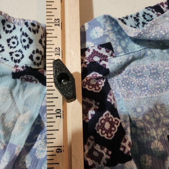 Altard State Shorts Womens Small Patchwork Boho Festival Rayon Floral - Picture 12 of 16